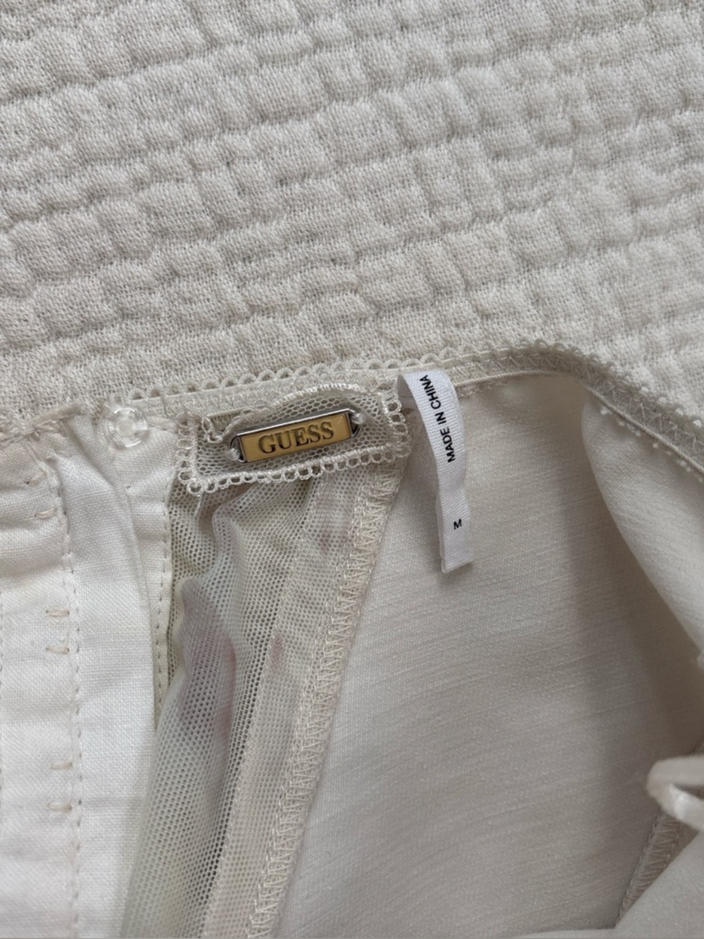 y2k guess lacey corset bustier top ⋆.𐙚 ̊ - Picture 5 of 5